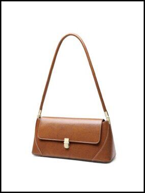Genuine Leather Shoulder Bag RFID Anti-Theft Hobo Crossbody Work